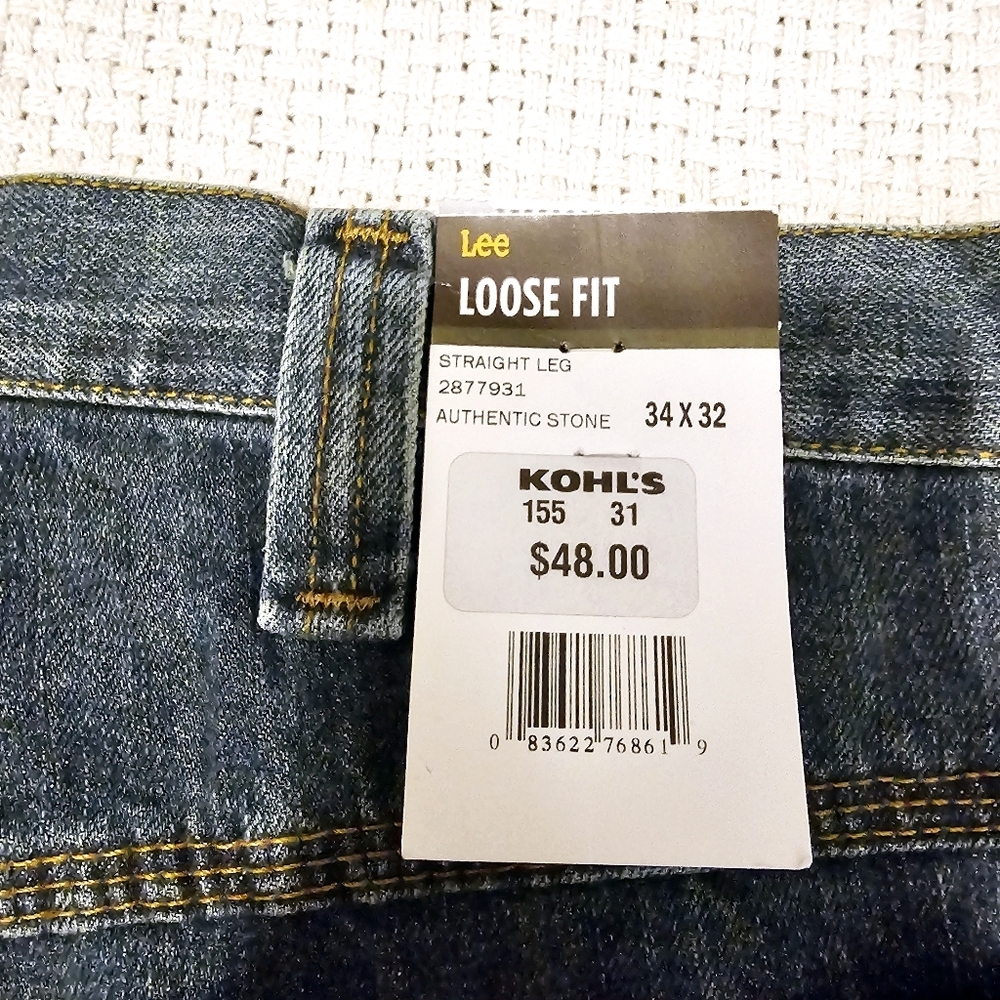 Lee Men's Utility Carpenter Jeans Size 34x32 - Picture 12 of 12